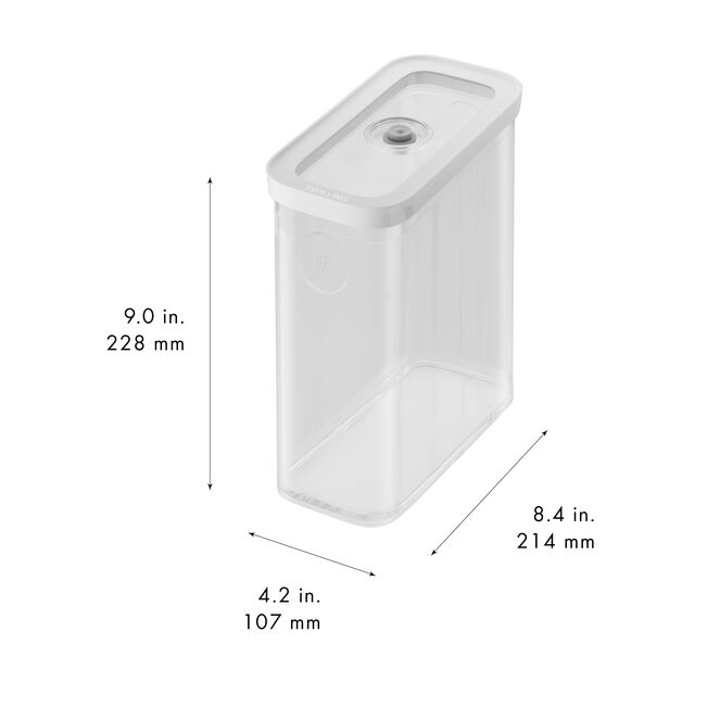 ZWILLING Fresh & Save CUBE CUBE-doos 3M / 21 cm, transparant-wit