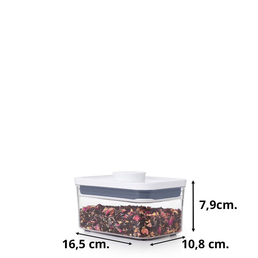 OXO POP Container 2.0 Rechthoek Mini 0,6 liter