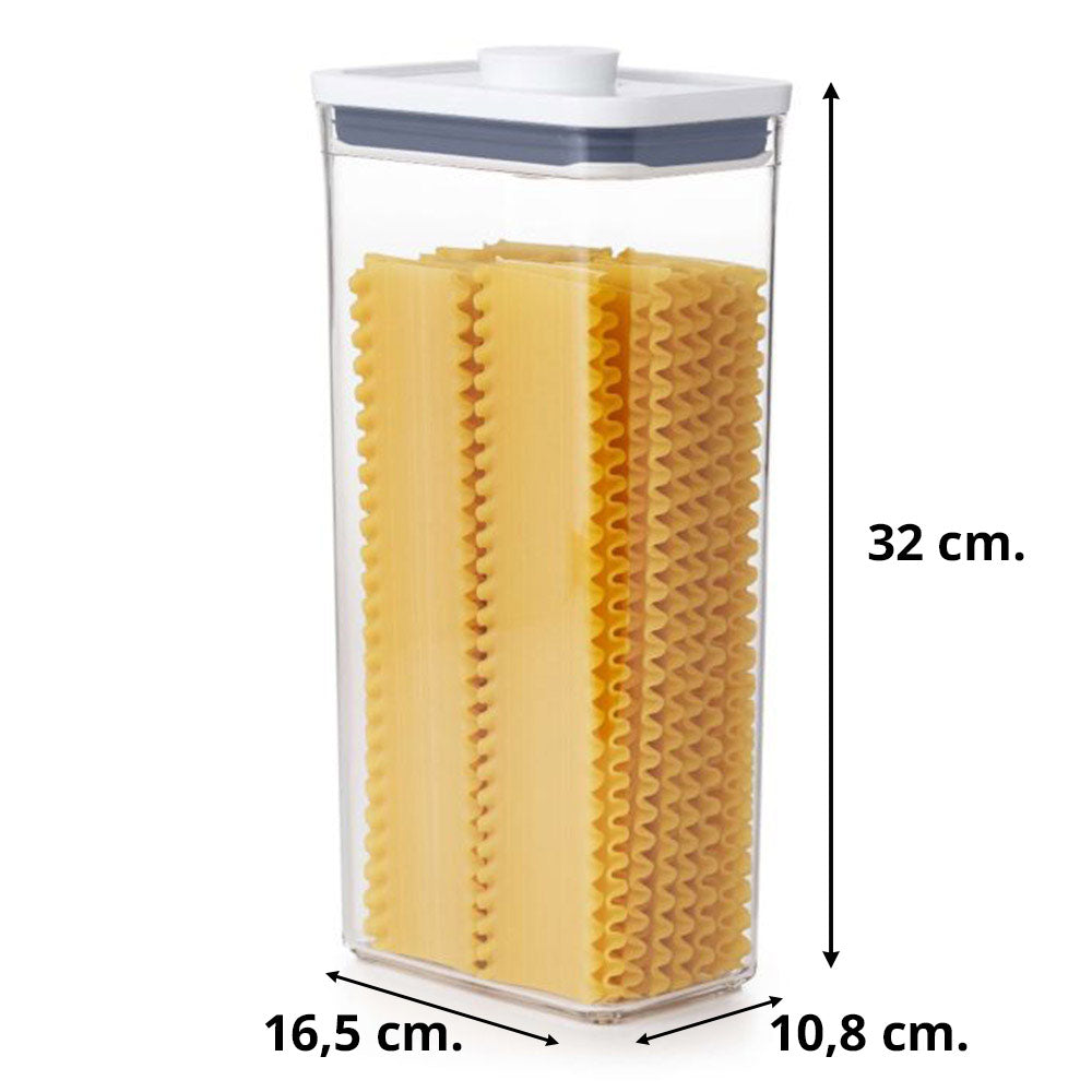 OXO POP Container 2.0 Rechthoek Hoog 3,5 liter
