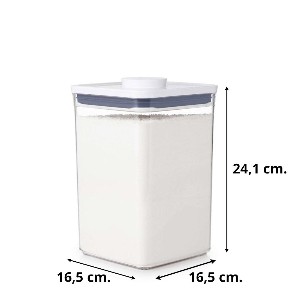 OXO POP Container 2.0 Groot Vierkant Medium 4,2 liter