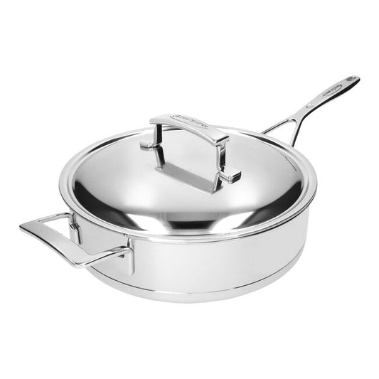 Demeyere Silver 7 Sauteerpan met dubbelwandig deksel 28 cm / 4,75 l