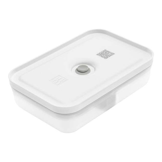 ZWILLING Fresh & Save Vacuüm brooddoos L plat, Kunststof, semitransparant-Grijs