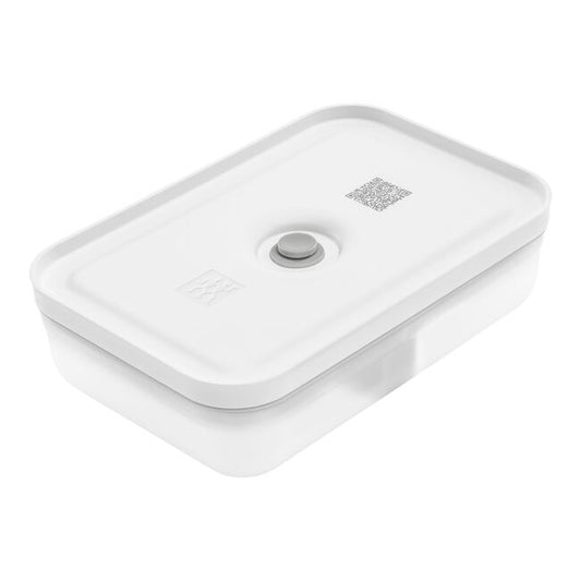 ZWILLING Fresh & Save Vacuüm brooddoos L plat, Kunststof, semitransparant-Grijs