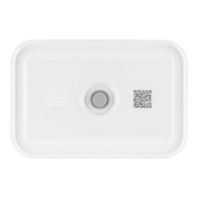 ZWILLING Fresh & Save Vacuüm brooddoos L plat, Kunststof, semitransparant-Grijs