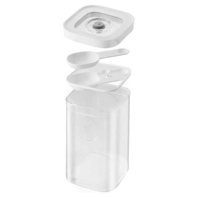 ZWILLING Fresh & Save CUBE CUBE-set, S / 6-delig, transparant-wit