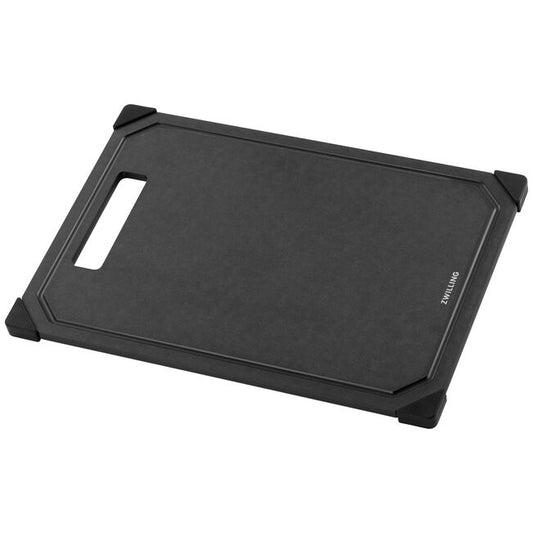 Zwilling Snijplank Zwart Met Sapgeul 42 x 30 cm