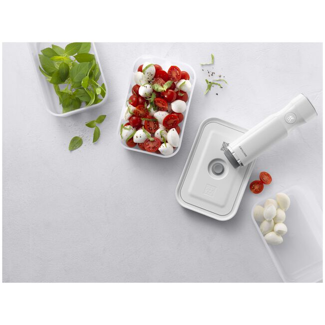 ZWILLING Fresh & Save Vacuümdozenset, S/M/L / 3-delig, Kunststof, semitransparant-Grijs