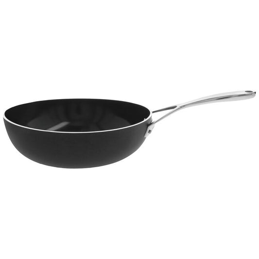 Demeyere Alu Plus 3 Wok vlakke bodem Ceraforce