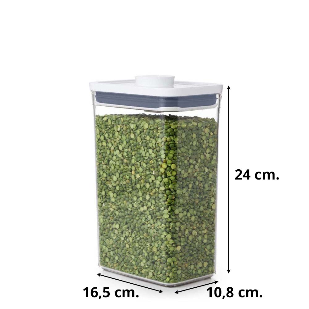 OXO POP Container 2.0 Rechthoek Medium 2,6 liter